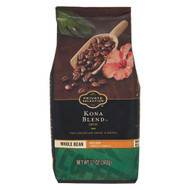 3 PACK OF Private Selection Whole Bean Coffee Kona Blend -- 12 oz