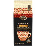 3 PACK OF Private Selection Ugandan Medium Roast Whole Bean Coffee -- 12 oz