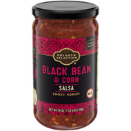 3 PACK OF Private Selection Mild Black Bean & Corn Salsa -- 16 oz