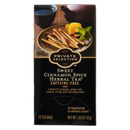 3 PACK OF Private Selection Herbal Tea Sweet Cinnamon Spice -- 20 Tea Bags