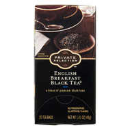3 PACK OF Private Selection English Breakfast Black Tea -- 20 Tea Bags