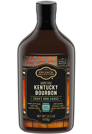 3 PACK OF Private Selection Craft BBQ Sauce Kentucky Bourbon -- 15.5 oz