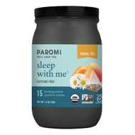 3 PACK OF Paromi Tea Full Leaf Tea Sleep With Me Herbal Tea -- 15 Biodegradable Pyramid Sachets
