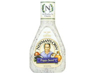 3 PACK OF Newmans Own Dressing Poppy Seed -- 16 fl oz