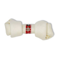 3 PACK OF Lennox The Express Rawhide Natural Knotted Dog Bone 9 to 10 Inches -- 1 Dog Treat