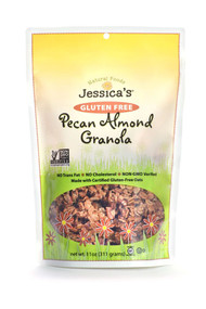 3 PACK OF Jessicas Natural Foods Gluten Free Granola Pecan Almond -- 11 oz