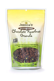 3 PACK OF Jessicas Natural Foods Gluten Free Granola Chocolate Hazelnut -- 11 oz