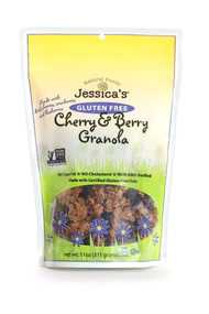 3 PACK OF Jessicas Natural Foods Gluten Free Granola Cherry & Berry -- 11 oz