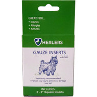 3 PACK OF Healers Pet Small 2 Inch Square Gauze Pads -- 8 Pads