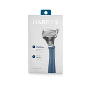 3 PACK OF Harrys 5-Blade Mens Razor - Navy Blue -- 1 Razor