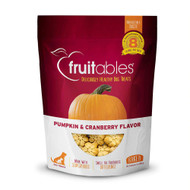 3 PACK OF Fruitables Baked Dog Treats Pumpkin & Cranberry -- 7 oz