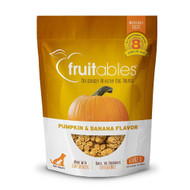 3 PACK OF Fruitables Baked Dog Treats Pumpkin & Banana -- 7 oz