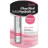 3 PACK OF Chapstick Total Hydration Moisture Plus Tint Rose Petal -- 0.12 oz