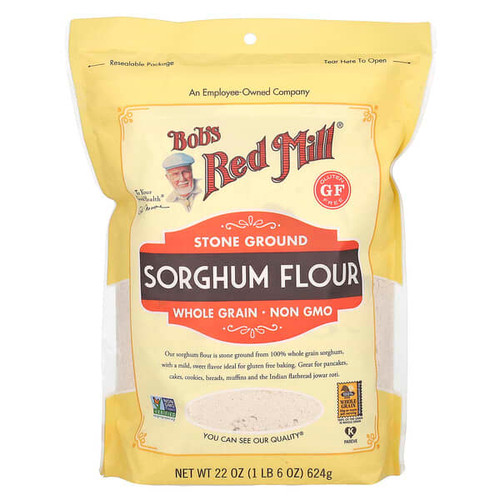<img alt="Bobs Red Mill, Sorghum Flour, 22 oz ( 624 g)" title="Bobs Red Mill, Sorghum Flour, 22 oz ( 624 g),039978116420"