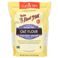 <img alt="Bobs Red Mill, Oat Flour, Whole Grain, Gluten Free, 18 oz (510 g)" title="Bobs Red Mill, Oat Flour, Whole Grain, Gluten Free, 18 oz (510 g),039978113771"