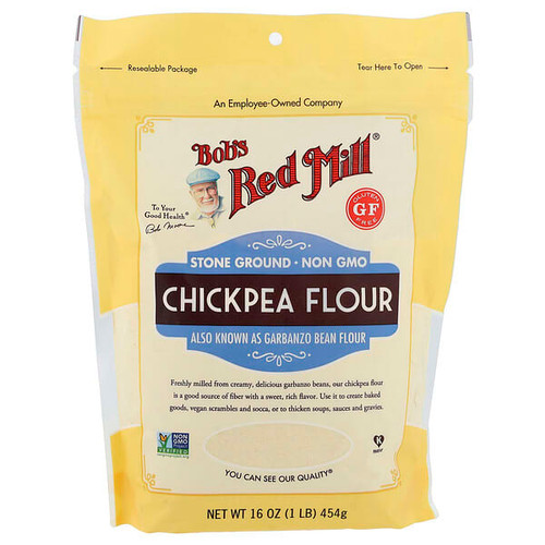 <img alt="Bobs Red Mill, Gluten Free Chickpea Flour, 1 lb (454 g)" title="Bobs Red Mill, Gluten Free Chickpea Flour, 1 lb (454 g),039978113320"