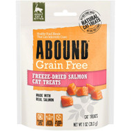 3 PACK OF Abound Freeze-Dried Cat Treats Grain Free Salmon -- 1 oz
