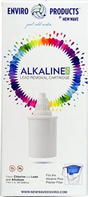New Wave Enviro Alkaline Plus Pitcher Filter Replacement Cartridge -- 1 Cartridge