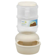 Petmate Lebistro Water Bowl for Dog and Cat Medium Bleached Linen -- 1 Bowl