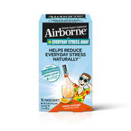 Airborne Plus Everyday Stress Away Zesty Orange -- 16 Powder Packets