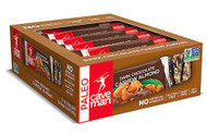 Caveman Foods Nutrition Bars Gluten Free Paleo Dark Chocolate Cashew Almond -- 12 Bars