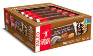 Caveman Foods Nutrition Bars Gluten Free Paleo Dark Chocolate Almond Coconut -- 12 Bars