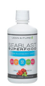 Olympian Labs Lean & Pure Seablast Superfood Cran-Raspberry Shot -- 32 Servings