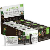 Primal Kitchen Grass Fed Collagen Bar Gluten Free Dark Chocolate Almond -- 12 Bars