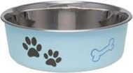 3 PACK of Loving Pets Murano Blue Bella Bowl Medium -- 1 Bowl