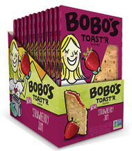 BoBos Oat Bars Toast'R Pastry Strawberry -- 12 Pack