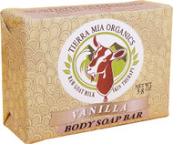 3 PACK of Tierra Mia Organics Body Soap Bar Vanilla -- 3.8 oz
