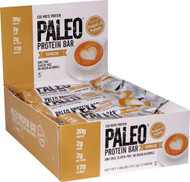 Julian Bakery Paleo Egg White Protein Bar Espresso -- 12 Bars