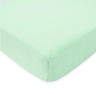 American Baby Heavenly Soft Chenille Crib Sheet Mint -- 1 Sheet