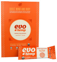 Evo Hemp Hemp Fruit & Nut Bars Mango Macadamia -- 12 Bars