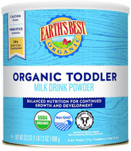 Earths Best Organic Toddler Formula Milk Drink Powder Vanilla -- 23.2 oz