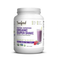 SunFood Protein + Superfoods Organic Super Shake Berry -- 1.1 lbs