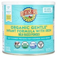 <img alt="Earths Best, Organic Gentle Infant Formula with Iron, Birth to 12 Months, 21 oz (595 g)" title="Earths Best, Organic Gentle Infant Formula with Iron, Birth to 12 Months, 21 oz (595 g),023923101074"