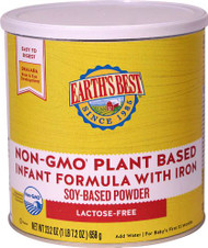 Earths Best Non-GMO Plant Based Infant Formula with Iron -- 23.2 oz