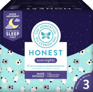 The Honest Company Overnight Diapers Size 3 -- 60 Diapers