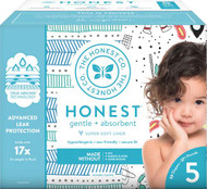 The Honest Company Club Box Size 5 Teal Tribal and Space Travel -- 50 Diapers