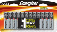 Energizer Max plus Power Seal AA Alkaline Batteries -- 24 Pack