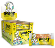 BoBos Oat Bars All Natural Gluten Free Oat Bars Lemon Poppyseed -- 12 Bars