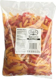 Black Forest Organic Gummy Worms Candy Gluten Free Assorted Fruit -- 5 lbs