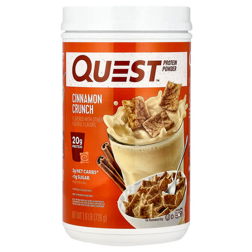 <img alt="Quest Nutrition, Protein Powder, Cinnamon Crunch, 1.6 lb (726 g)" title="Quest Nutrition, Protein Powder, Cinnamon Crunch, 1.6 lb (726 g),888849008681"