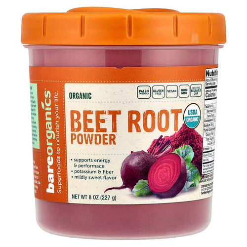 <img alt="BareOrganics, Organic Beet Root Powder, 8 oz (227 g)" title="BareOrganics, Organic Beet Root Powder, 8 oz (227 g),818423028613"