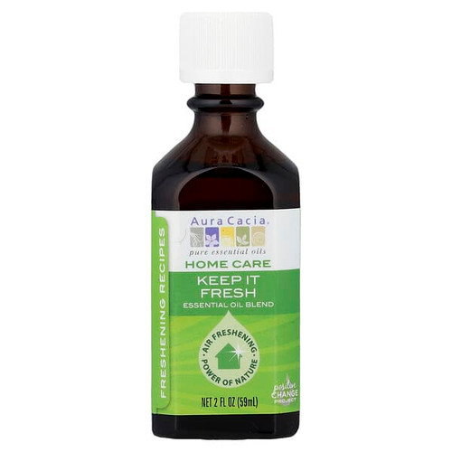 <img alt="Aura Cacia, Home Care, Essential Oil Blend, Keep It Fresh, 2 fl oz (59 ml)" title="Aura Cacia, Home Care, Essential Oil Blend, Keep It Fresh, 2 fl oz (59 ml),051381881443"