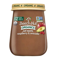 Beech-Nut Organic Stage 2 Apple, Raspberry Avocado -- 4 oz Each / Pack of 10