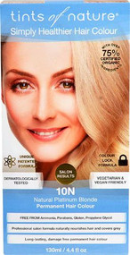 Tints of Nature Permanent Hair Colour 10N Natural Platinum Blonde -- 4.4 fl oz