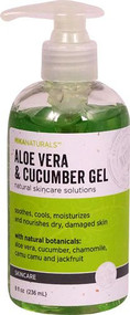 Mikanaturals Skincare Aloe Vera & Cucumber Gel -- 8 fl oz