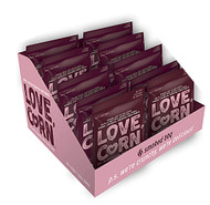 Love Corn Roasted Corn Snack Gluten Free Vegan Smoked BBQ -- 10 Bags